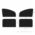 Adjustable size magnet static cling vinyl car sunshade